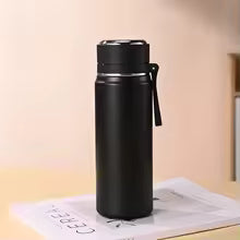 600ML Stainless Steel Thermal Water Bottle Keep Cold and Hot Thermo Cafe Coffee Mug Leakproof Travel Thermos Bottle for Tea